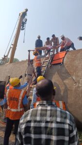 रेल दुर्घटना से निपटने की तैयारी: डीडीयू जंक्शन यार्ड में मॉकड्रिल का सफल आयोजन